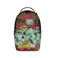 Sprayground Overnight Cash Stash Backpack PVC Laptop Travel Bag SPR219