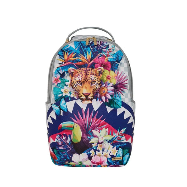 Sprayground Sharktropica Backpack PVC Laptop Travel Bag SPR220